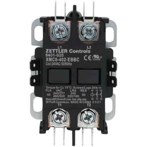 8401025BX Bard 8401025BX 24v 40amp 2pole Contactor, 8401025BX