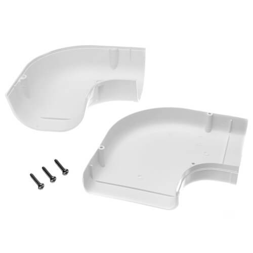 Main product image of 3.5" 90° Flat Elbow - LK92W (White)
