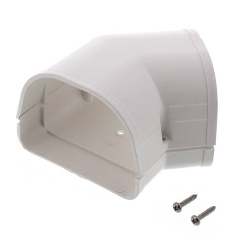 Main product image of 3.5" 45° Flat Elbow - LKF92W (White)