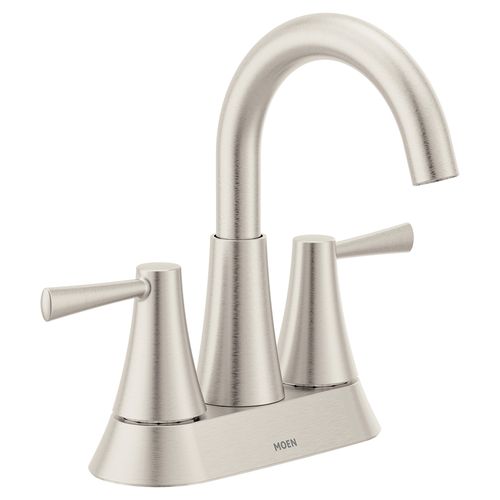 Main product image of Ronan Spot Resist Brushed Nickel 2 Handle High Arc Bathroom Faucet, 84022SRN