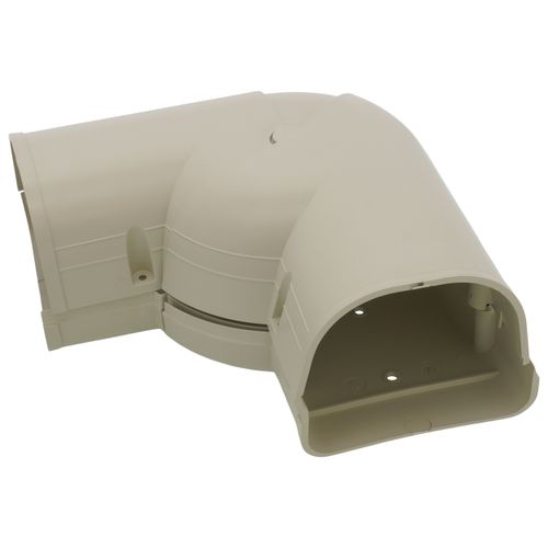 Main product image of 3.5" 45 to 90-Degree Adjustable Flat Elbow - LKA92I (Ivory)