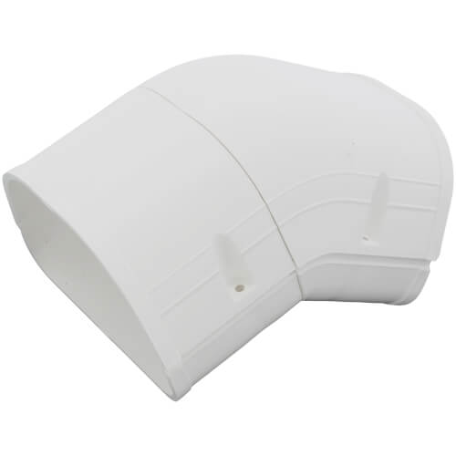 Main product image of 3.5" 45 to 90-Degree Adjustable Vertical Elbow - LKA92W (White)