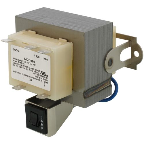 Main product image of 480v PRI 24v Sec 50va Transformer, 8407-069BX