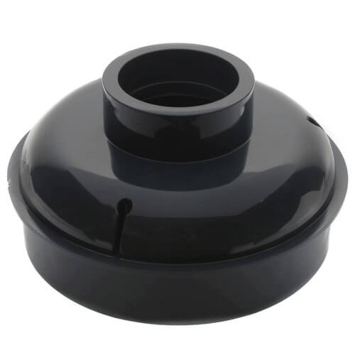 Main product image of 2" × 3" PVC QuadDrain Floor Drain w/ Round Polypro Strainer (Hub)