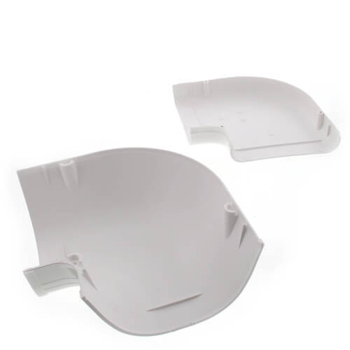Main product image of 4.5" 90° Flat Elbow - LK122W (White)