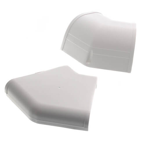 Main product image of 4.5" 45° Flat Elbow - LKF122W (White)