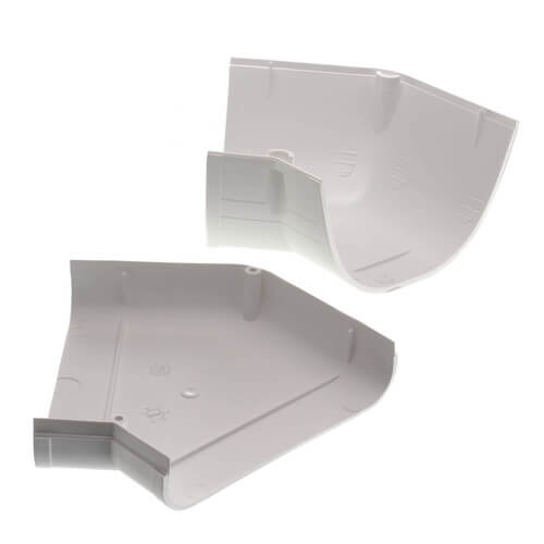 Main product image of 4.5" 45° Flat Elbow - LKF122W (White)