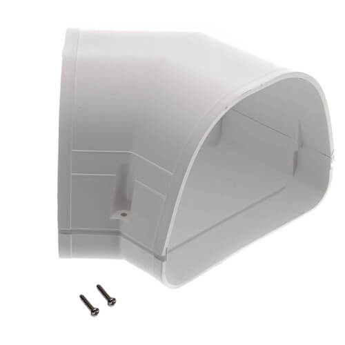 Main product image of 4.5" 45° Flat Elbow - LKF122W (White)