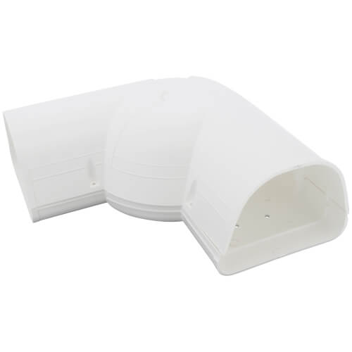Main product image of 4.5" 45 to 90-Degree Adjustable Flat Elbow - LKA122W (White)