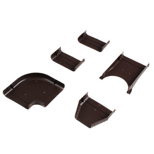 Main product image of 4.5" Brown Wall Duct Kit  - LDK122B (12 Ft Kit)