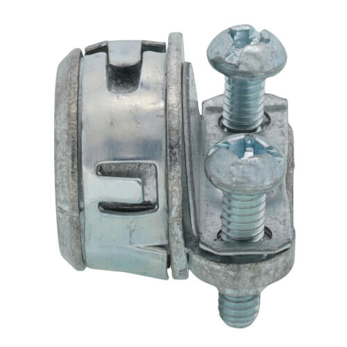 Main product image of 3/8"Zinc SNAP-TITE Connector w/ 1/2" Knockot