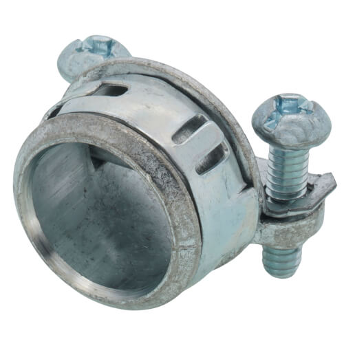 Main product image of 3/8"Zinc SNAP-TITE Connector w/ 1/2" Knockot