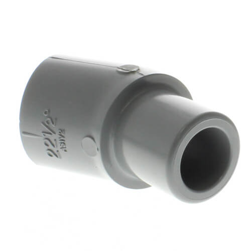 Main product image of 3/4" CPVC Schedule 80 22-1/2° Street Elbows (Spigot x Socket)