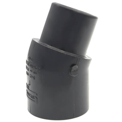 Main product image of 1" PVC Schedule 80 22.5-Degree Street Elbow (SPG x S)