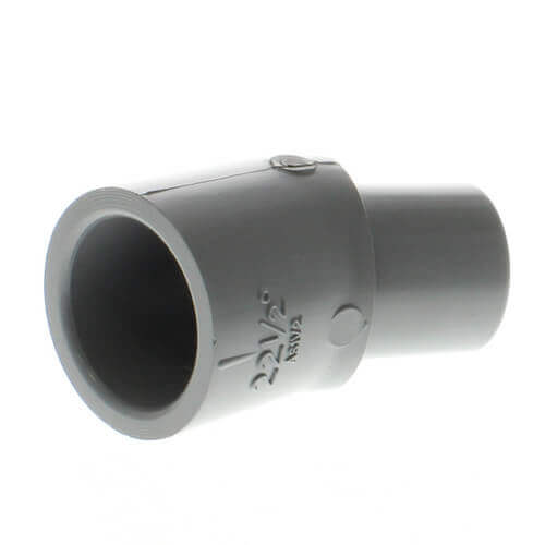 Main product image of 2" CPVC Schedule 80 22-1/2° Street Elbows (Spigot x Socket)