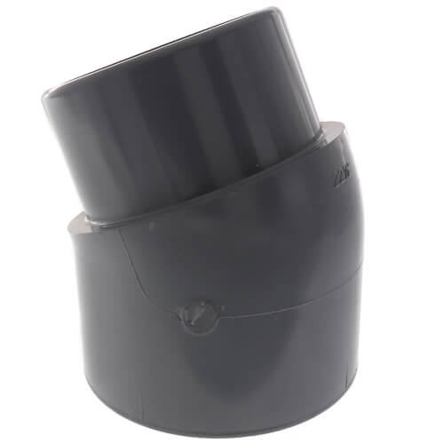 Main product image of 3" CPVC Schedule 80 22-1/2° Street Elbows (Spigot x Socket)