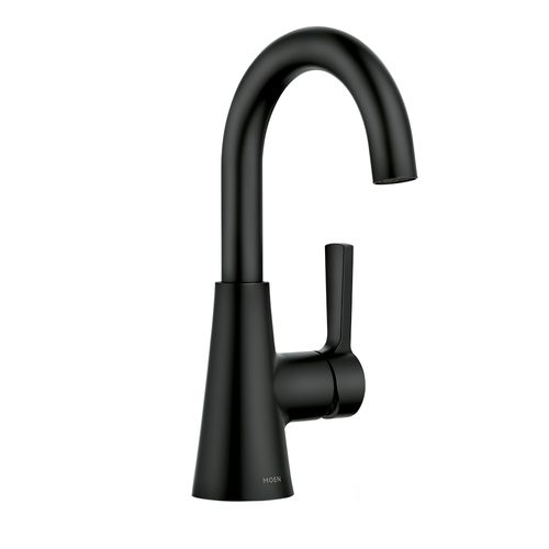 Main product image of Mikah One-handle High Arc Bathroom Faucet (Matte Black), 84310BL