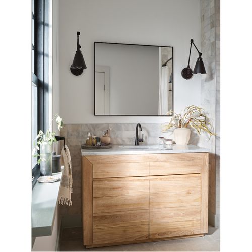 Main product image of Mikah One-handle High Arc Bathroom Faucet (Matte Black), 84310BL