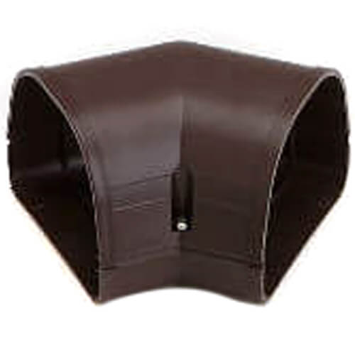 Main product image of 4.5" 45° Flat Elbow - LKF122B (Brown)