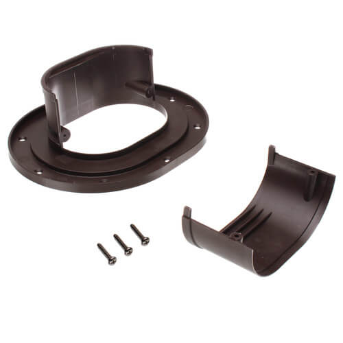 Main product image of 4.5" Wall Flange - LWF122B (Brown)