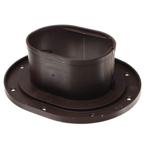 Main product image of 4.5" Wall Flange - LWF122B (Brown)