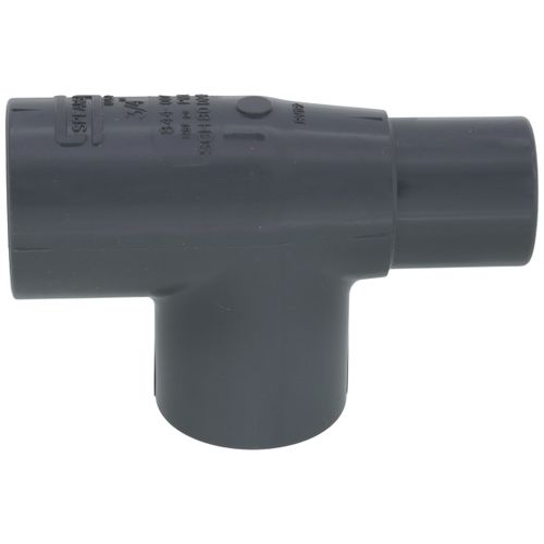 Main product image of 3/4" PVC Schedule 80 Street Tee (SPG x S x S)
