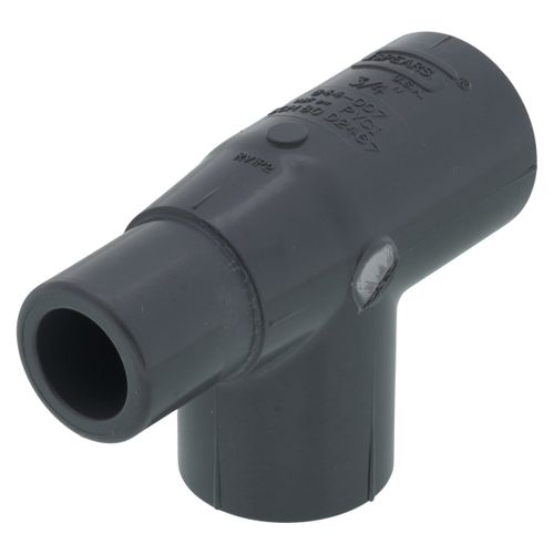 Main product image of 3/4" PVC Schedule 80 Street Tee (SPG x S x S)