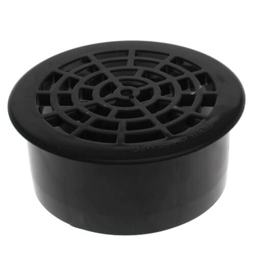 Main product image of Black ABS Inside Pipe Drain for 4" Sch. 40 Pipe