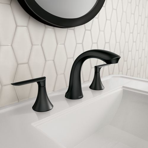 Main product image of Findlay 2-Handle High Arc Bathroom Faucet, 84517BL (Matte Black)