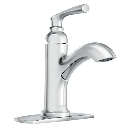 Main product image of Single Handle Monoblock Bathroom Sink Faucet In, 84535 (Chrome), 84535-MOEN