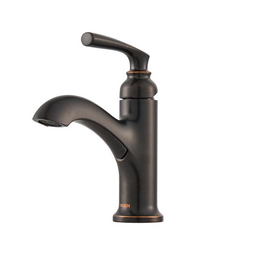 Main product image of Single Handle Monoblock Bathroom Sink Faucet, 84535BRB (Mediterranean Bronze)