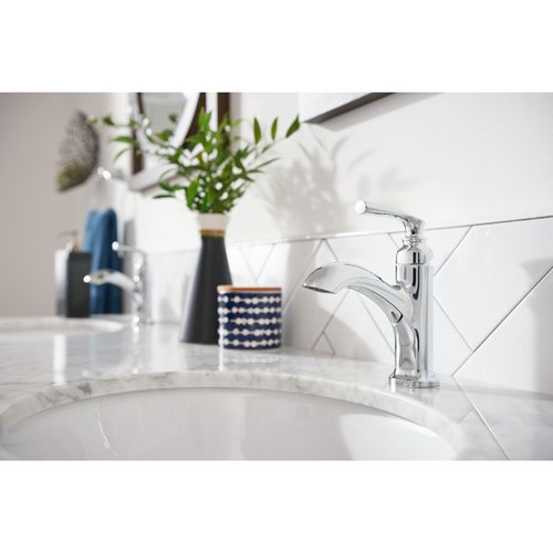 Main product image of Single Handle Monoblock Bathroom Sink Faucet In, 84535 (Chrome), 84535-MOEN