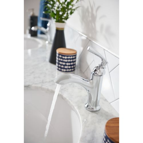 Main product image of Single Handle Monoblock Bathroom Sink Faucet In, 84535 (Chrome), 84535-MOEN