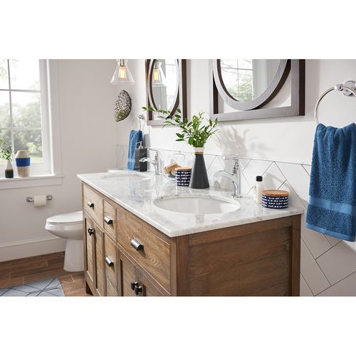 Main product image of Single Handle Monoblock Bathroom Sink Faucet In, 84535 (Chrome), 84535-MOEN