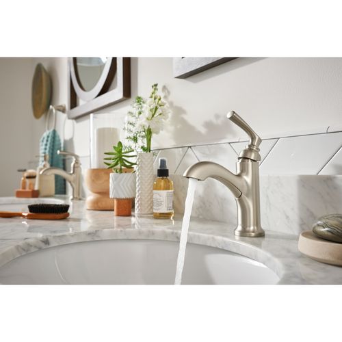 Main product image of Hilliard 1 Handle High Arc Bathroom Faucet, 84535SRN (Spot Resist Brushed Nickel)