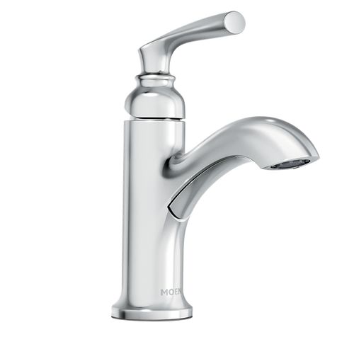 Main product image of Single Handle Monoblock Bathroom Sink Faucet In, 84535 (Chrome), 84535-MOEN