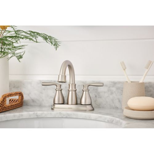 Main product image of Hilliard 2 Handle High Arc Bathroom Faucet, 84537SRN (Brushed Nickel)