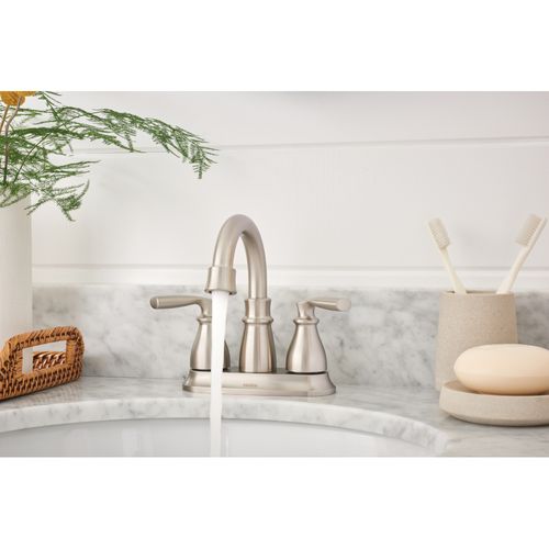 Main product image of Hilliard 2 Handle High Arc Bathroom Faucet, 84537SRN (Brushed Nickel)