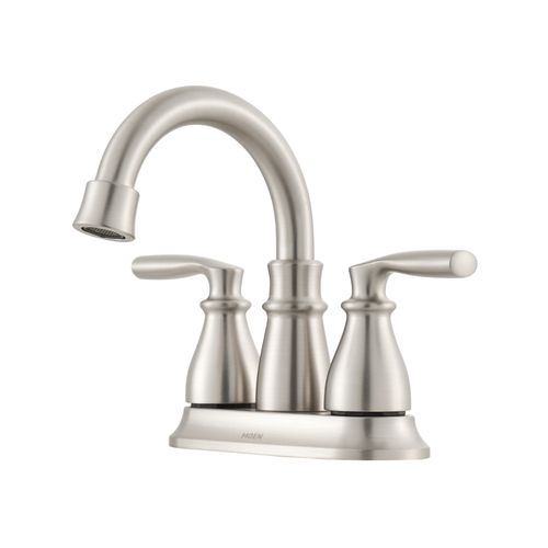 Main product image of Hilliard 2 Handle High Arc Bathroom Faucet, 84537SRN (Brushed Nickel)