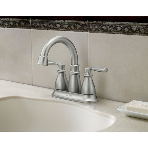 Main product image of Hilliard 2 Handle High Arc Bathroom Faucet, 84537SRN (Brushed Nickel)