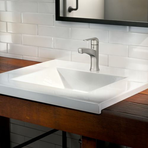 84565SRN Moen 84565SRN Tilson Spot Resist Brushed Nickel 1 Handle