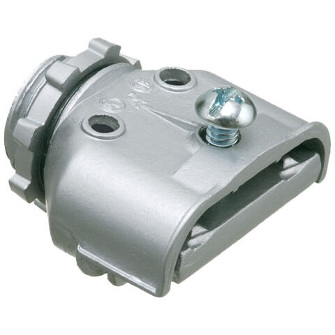 Main product image of 3/8" 1 Screw, BX-Flex NM - MC Duplex Connector (Zinc)