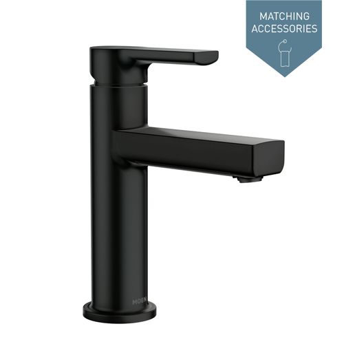 Main product image of Rinza 1 Handle High Arc Bathroom Faucet, 84627BL (Matte Black)