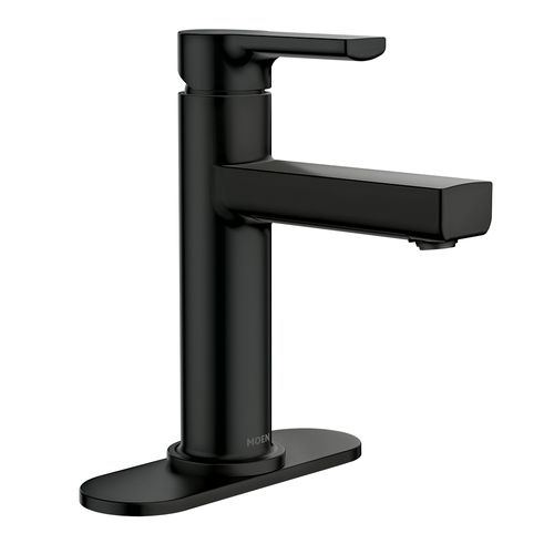 Main product image of Rinza 1 Handle High Arc Bathroom Faucet, 84627BL (Matte Black)