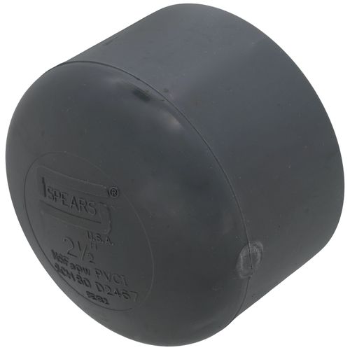 Main product image of 2-1/2" PVC Schedule 80 Cap (Socket)