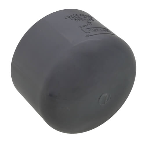 Main product image of 4" PVC Schedule 80 Cap (Socket)