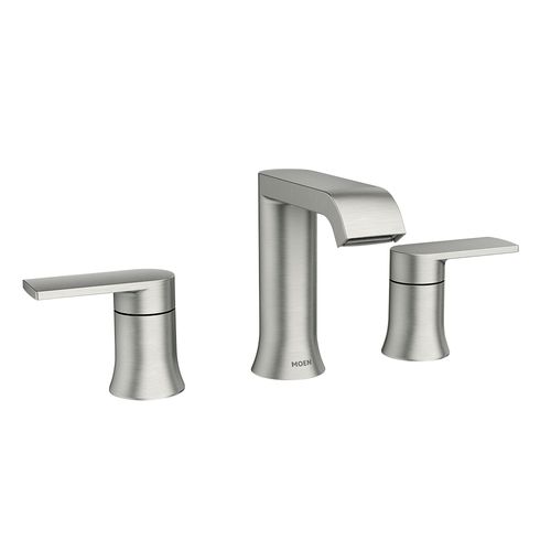 Main product image of Genta Spot Resist Brushed Nickel 2 Handle Bathroom Faucet, 84763SRN