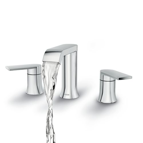 Main product image of Genta Chrome 2 Handle Bathroom Faucet, 84763