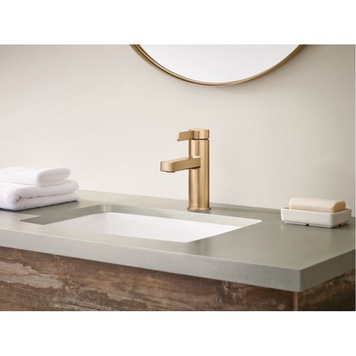 Main product image of Beric One-handle Bathroom Faucet (Bronzed Gold), 84774BZG