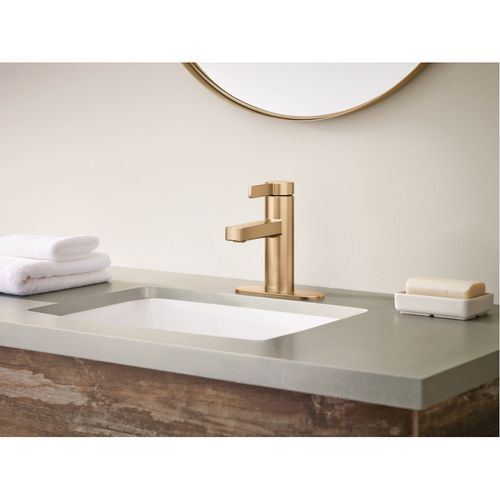 Main product image of Beric One-handle Bathroom Faucet (Bronzed Gold), 84774BZG